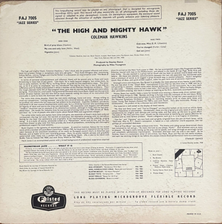 Coleman Hawkins - The High And Mighty Hawk, (Disc Vinil) [1]
