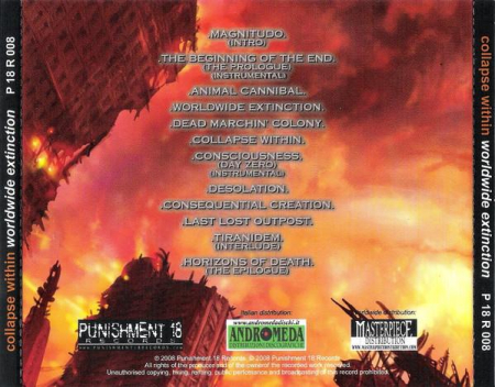 Collapse Within - Worldwide Extinction (CD) [1]