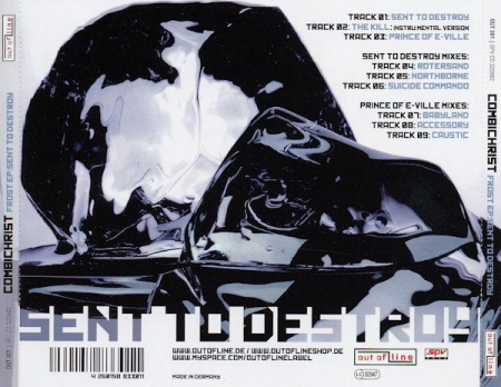 Combichrist - Frost EP: Sent To Destroy, (CD) [1]