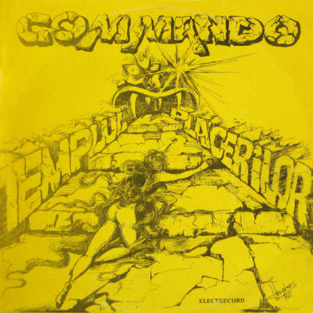 Discuri vinil - Commando (8) – Templul Plăcerilor (DISC VINIL)
