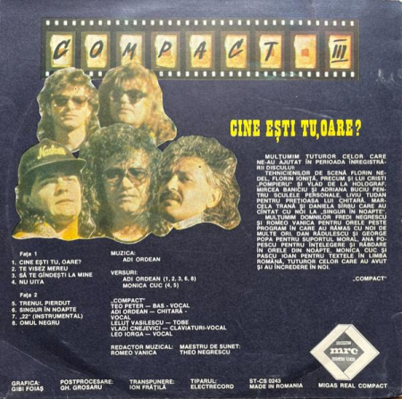 Compact - III : Cine Ești Tu, Oare?, (Disc Vinil) [1]