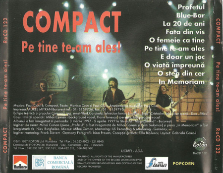 Compact – Pe Tine Te-am Ales (CD) [1]