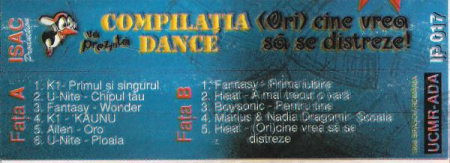 Compilația Dance (Ori) Cine Vrea Să Se Distreze! , (Casetă Audio) [1]