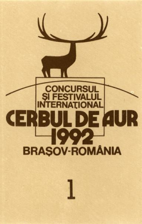 Muzica Usoara - Concursul Și Festivalul Internațional Cerbul De Aur 1992 Brașov - România 1 , (Casetă Audio)