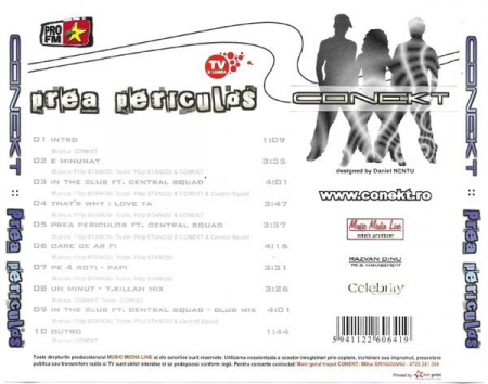 Conekt - Prea Periculos, (CD) [1]