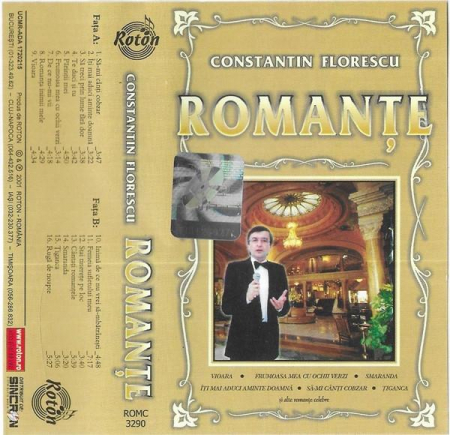 Pop - Constantin Florescu - Romanțe, (Casetă Audio)