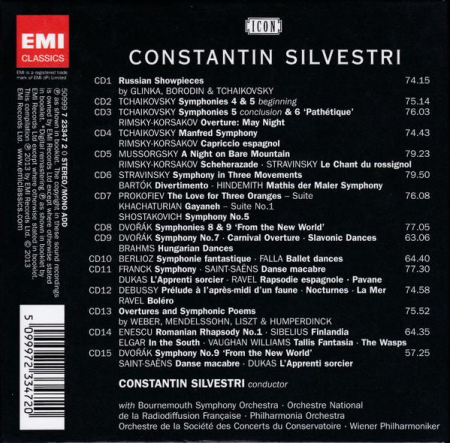 Constantin Silvestri - Complete EMI Recordings (CD) [1]