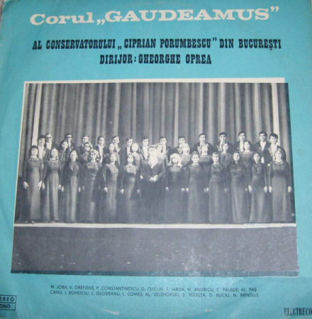 Discuri vinil - Corul Gaudeamus - Lucrări Corale De Compozitori Români (Disc Vinil)