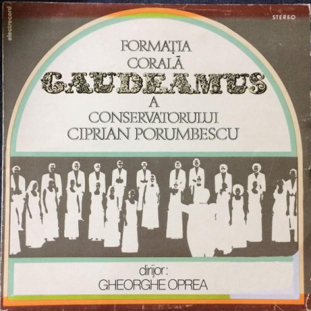 Muzică Clasică - Corul Gaudeamus - Peisaj Coral Românesc, (Disc Vinil)