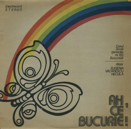 Muzică Clasică - Corul Școlii generale nr. 155 București - Ah, Ce Bucurie ! (Disc Vinil)
