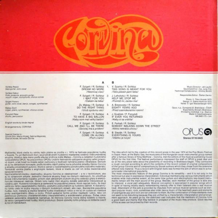 Corvina - Corvina, (Disc Vinil) [1]
