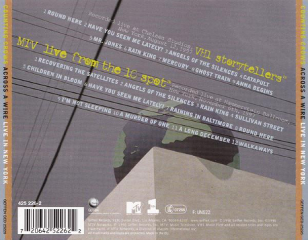 Counting Crows - Across A Wire: Live In New York City, (CD) [1]