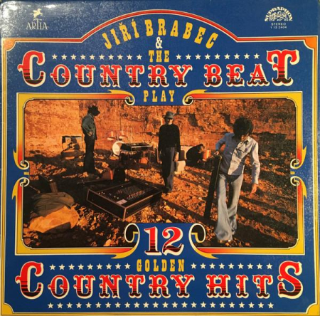 Discuri vinil - Country Beat Jiřího Brabce - 12 Golden Country Hits