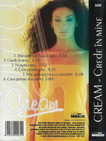 Cream (17) – Crede În Mine (CASETA) [1]