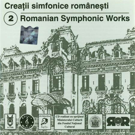 Muzica Clasica - Creații Simfonice Românesti 2 Romanian Symphonic Works, (CD)