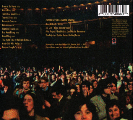 Creedence Clearwater Revival – At The Royal Albert Hall (April 14, 1970) (CD) [1]