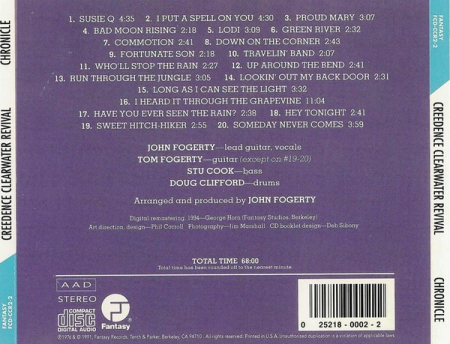 Creedence Clearwater Revival - Chronicle (The 20 Greatest Hits) [1]