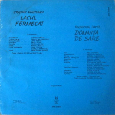 Cristian Munteanu - Lacul Fermecat / Domnița De Sare, (Disc Vinil) [1]