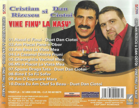 Cristian Rizescu - (Vol. 4) Vine Finu' La Nașu, (CD) [1]