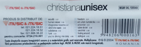 Cristiana Răduță - Unisex , (Casetă Audio) [1]