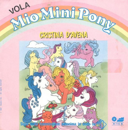 Muzică Clasică - Cristina D'Avena - Vola Mio Mini Pony, (Disc Vinil)