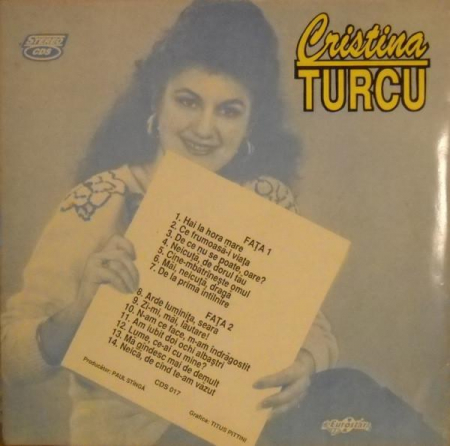 Cristina Turcu - Hai La Hora Mare, (Disc Vinil) [1]