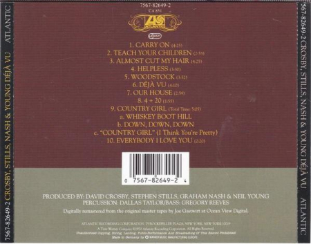 Crosby, Stills, Nash & Young - Déjà Vu, (CD) [1]