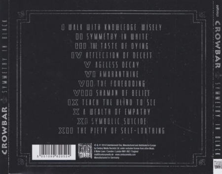 Crowbar - Symmetry In Black, (CD) [1]