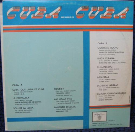 Cuba Que Linda Es Cuba (Disc Vinil) [1]
