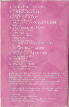 Cutiuța Muzicală (Casetă Audio) [1]