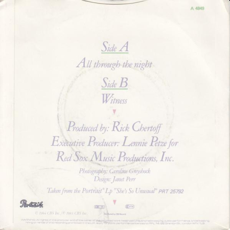 Cyndi Lauper - All Through The Night (Disc Vinil) [1]