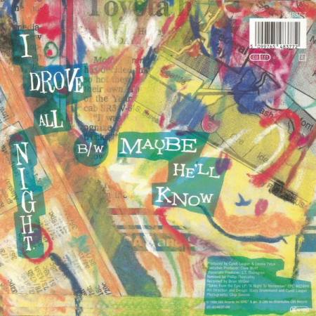 Cyndi Lauper - I Drove All Night (Disc Vinil) [1]
