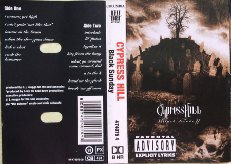 Cypress Hill - Black Sunday , (Casetă Audio) [0]