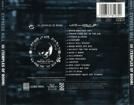Cypress Hill – III (Temples Of Boom) (CD) [1]