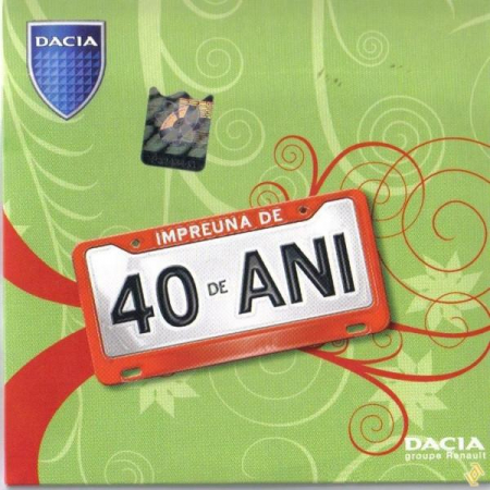 Pop - Dacia – Împreună De 40 Ani, (CD)