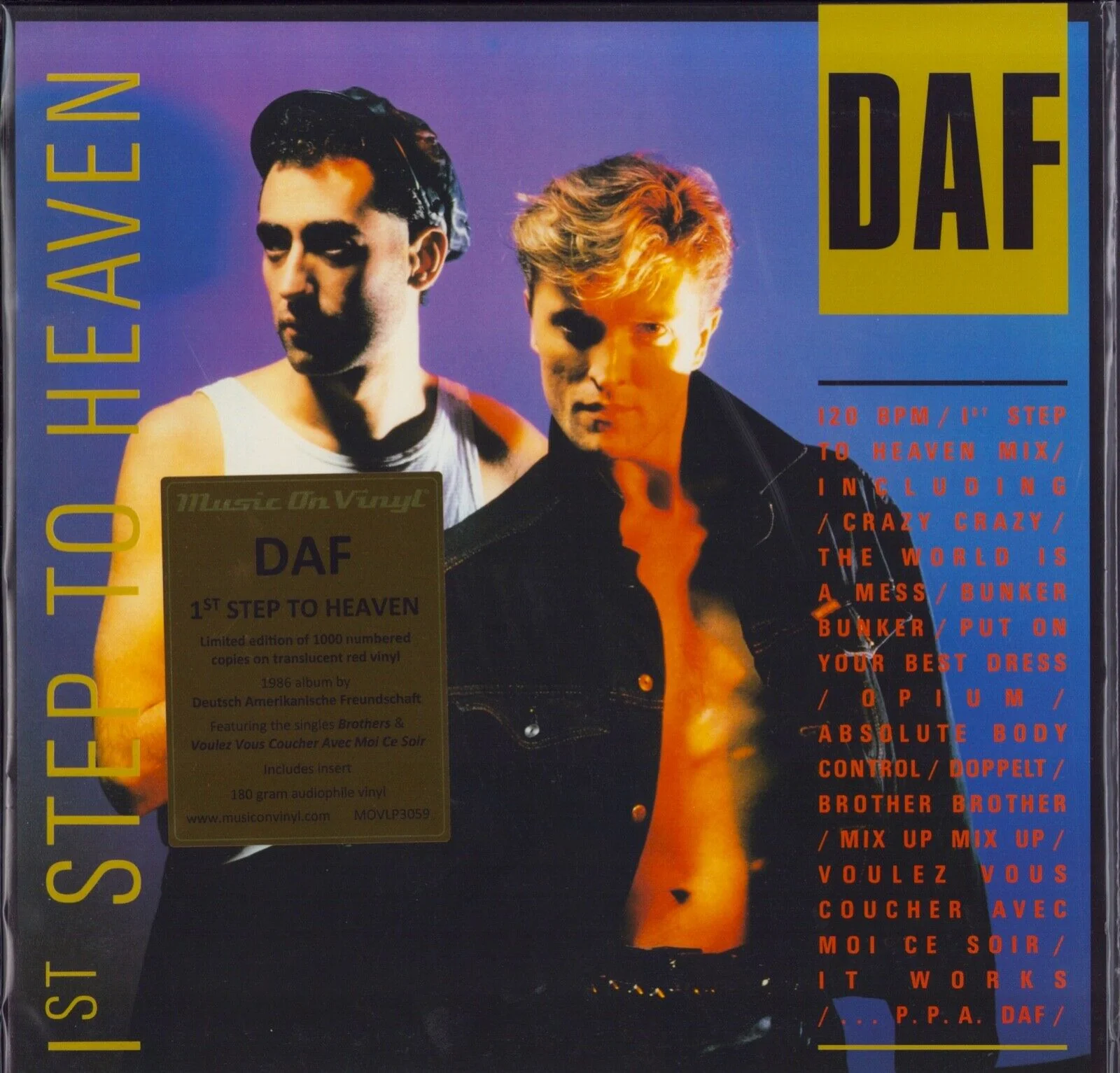 Pop - DAF – 1st Step To Heaven (Disc Vinil, Red Translucent Vinyl)