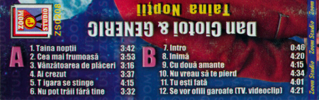 Dan Ciotoi & Generic* – Taina Noptii (CASETA) [1]