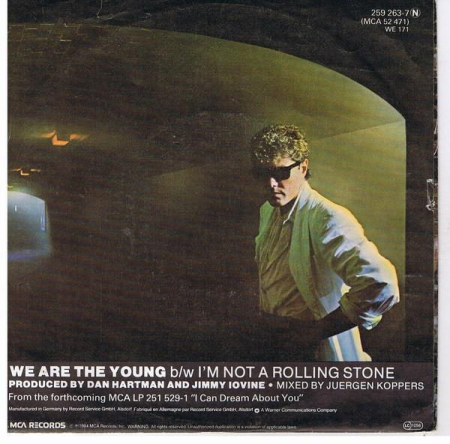 Dan Hartman - We Are The Young (Disc Vinil) [1]