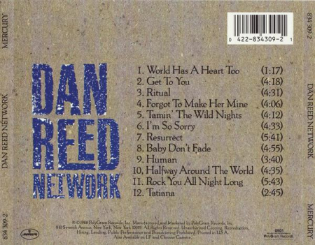 Dan Reed Network - Dan Reed Network (CD) [1]
