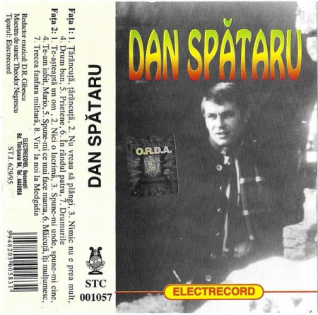 Dan Spătaru - Dan Spătaru , (Casetă Audio) [1]