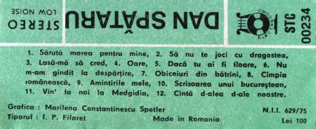 Dan Spătaru - Nu M-am Gîndit La Despărțire [1]