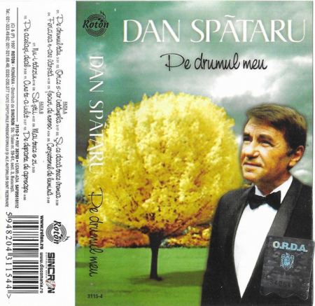 Dan Spătaru - Pe Drumul Meu , (Casetă Audio) [0]