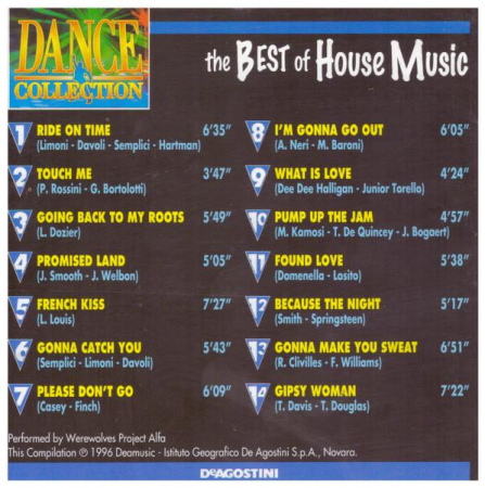 Dance Collection - The Best Of House Music [1]