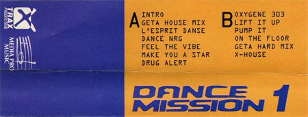 Dance Mission 1, (Casetă Audio) [1]