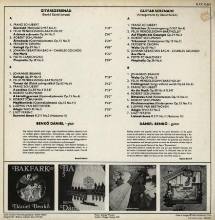 Dániel Benkő - Guitar Serenade (Disc Vinil) [1]