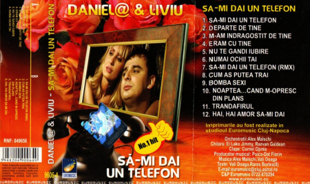 Casete audio - Daniel & Liviu - Sa-mi dai un telefon (Caseta Audio)