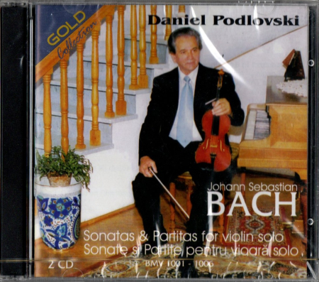 Cd-uri - Daniel Podlovski - Sonate si Partite de Vioara Solo Bach (CD)
