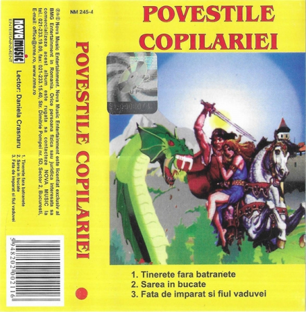 Daniela Crăsnaru - Povestile Copilariei, (Casetă Audio) [0]