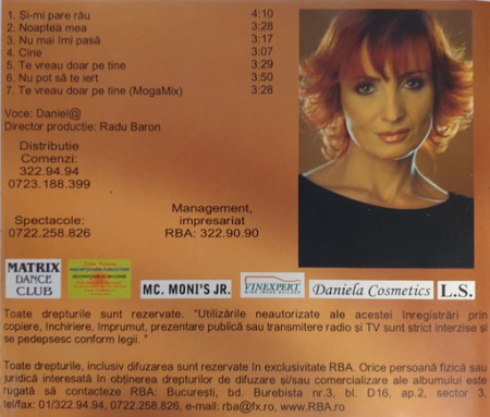 Daniela Gyorfi - Și-mi Pare Rău (CD) [1]