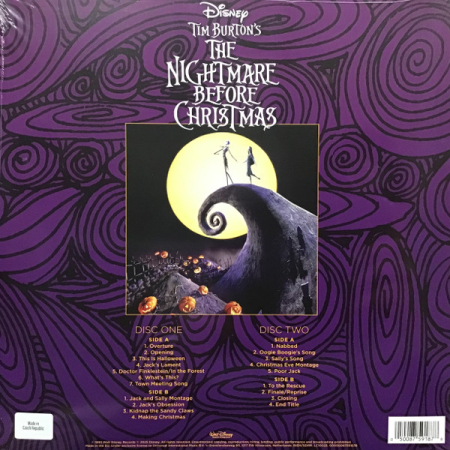 Danny Elfman - Tim Burton's The Nightmare Before Christmas (Original Motion Picture Soundtrack) (Glow in the dark vinyl, Disc Vinil) [1]